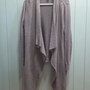 Old Navy Women's Heather Gray Open Cardigan